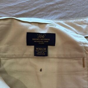 Brooks Brothers Men's Beige Chinos
